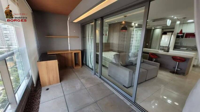 Imagem Studio com 1 Quarto para Alugar, 41 m² em Brooklin - São Paulo Imagem Studio com 1 Quarto para Alugar, 41 m² em Brooklin - São Paulo