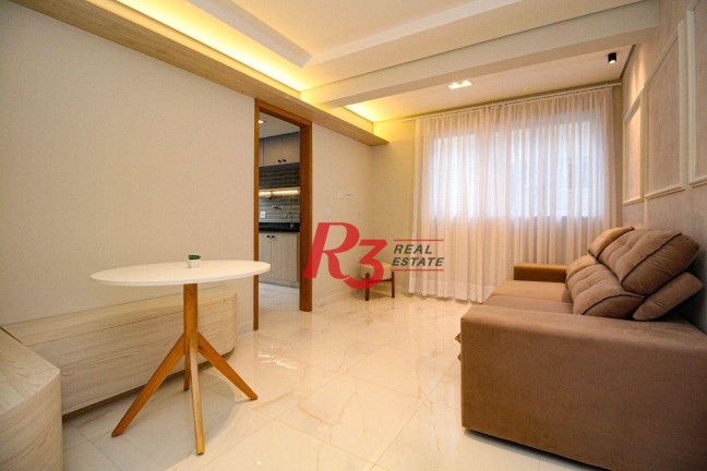 Imagem Apartamento com 2 Quartos à Venda, 56 m² em Aparecida - Santos