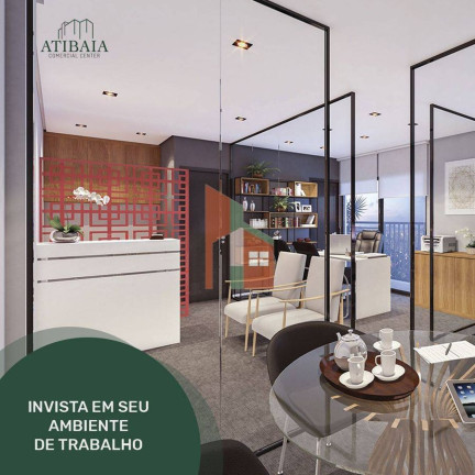 Sala Comercial para Alugar, 43 m² em Atibaia Jardim - Atibaia