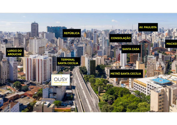 Imagem Apartamento com 2 Quartos à Venda, 41 m² em Santa Cecília - São Paulo