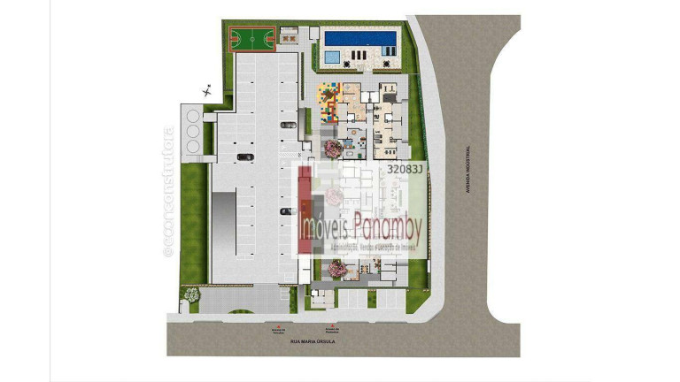 Imagem Apartamento com 2 Quartos à Venda, 55 m² em Campestre - Santo André