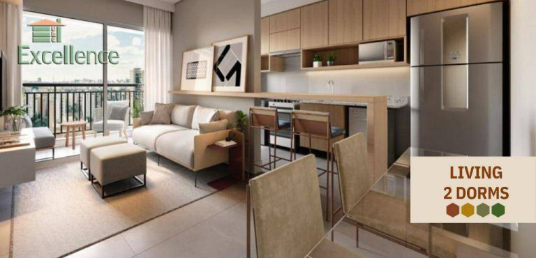 Apartamento com 2 Quartos à Venda, 59 m² em Planalto - São Bernardo Do Campo