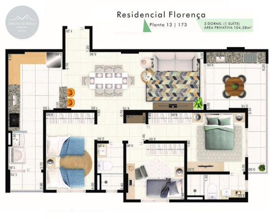 Imagem Apartamento com 2 Quartos à Venda, 81 m² em Aviação - Praia Grande