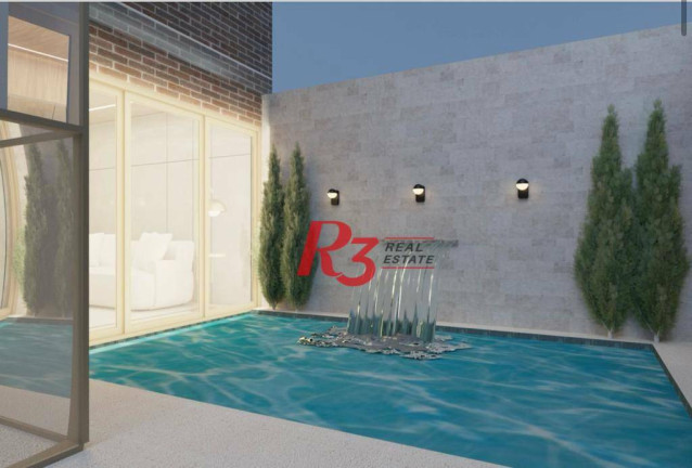 Imagem Casa com 3 Quartos à Venda, 260 m² em Campo Grande - Santos Imagem Casa com 3 Quartos à Venda, 260 m² em Campo Grande - Santos