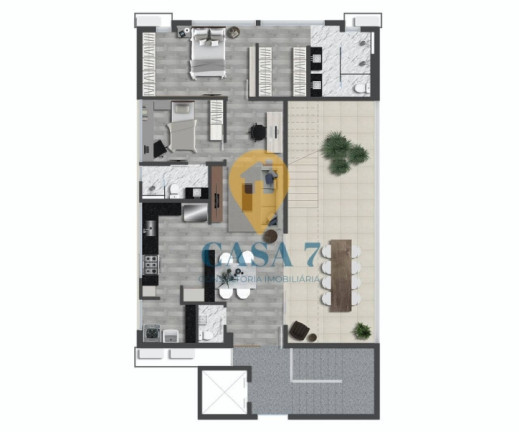 Imagem Apartamento com 2 Quartos à Venda, 60 m² em São Pedro - Belo Horizonte