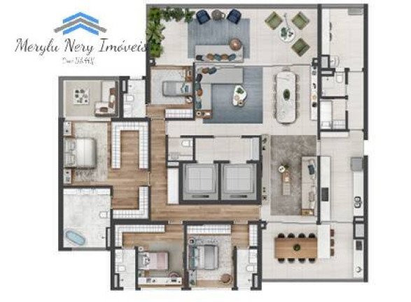 Imagem Apartamento com 4 Quartos à Venda, 330 m² em Panamby - São Paulo Imagem Apartamento com 4 Quartos à Venda, 330 m² em Panamby - São Paulo
