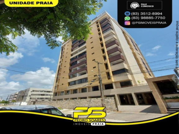 Apartamento com 3 Quartos à Venda, 254 m² em Bessa - João Pessoa