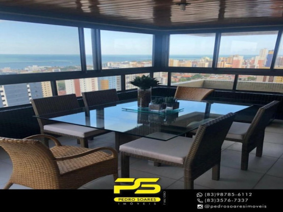 Apartamento com 4 Quartos à Venda, 235 m² em Manaíra - João Pessoa