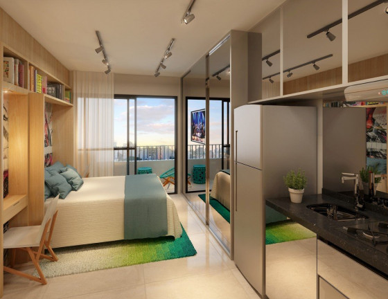 Imagem Studio com 1 Quarto à Venda, 22 m² em Centro - São Paulo