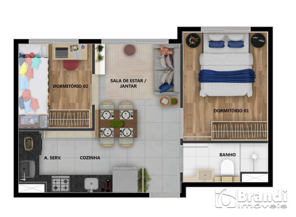 Imagem Apartamento com 2 Quartos à Venda, 31 m² em Quinta Da Paineira - São Paulo Imagem Apartamento com 2 Quartos à Venda, 31 m² em Quinta Da Paineira - São Paulo