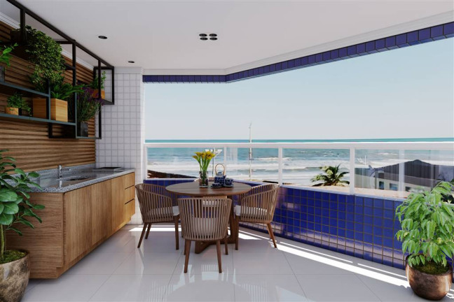 Imagem Apartamento com 2 Quartos à Venda, 72 m² em Guilhermina - Praia Grande