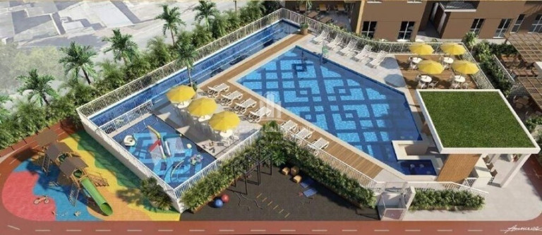 Imagem Apartamento com 2 Quartos à Venda, 53 m² em Centro - Nova Iguaçu
