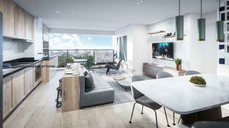 Imagem Apartamento com 1 Quarto à Venda, 46 m² em Vila Clementino - São Paulo Imagem Apartamento com 1 Quarto à Venda, 46 m² em Vila Clementino - São Paulo