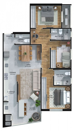 Imagem Apartamento com 3 Quartos à Venda, 104 m² em Centro - Itajaí Imagem Apartamento com 3 Quartos à Venda, 104 m² em Centro - Itajaí
