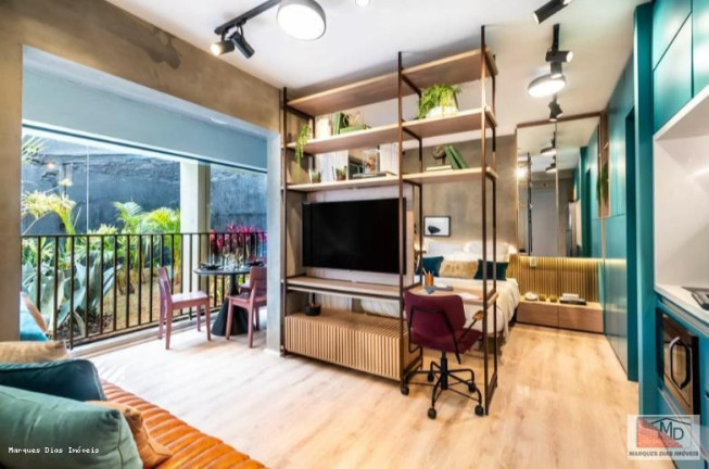 Imagem Apartamento com 1 Quarto à Venda, 33 m² em Cerqueira César - São Paulo