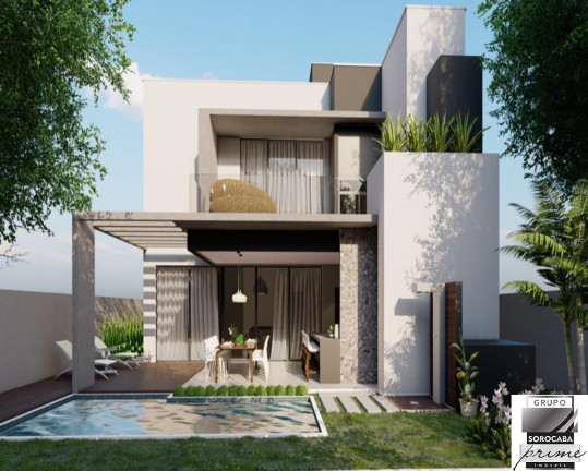 Casa com 4 Quartos à Venda, 370 m² em Alphaville Nova Esplanada - Votorantim