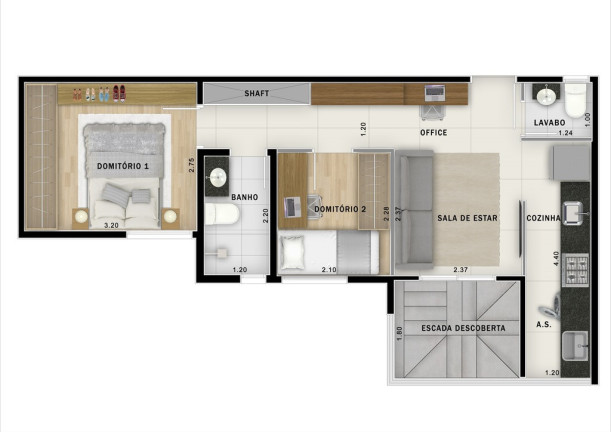 Imagem Imóvel com 2 Quartos à Venda, 101 m² em Jardim - Santo André Imagem Imóvel com 2 Quartos à Venda, 101 m² em Jardim - Santo André