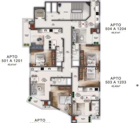 Imagem Apartamento com 1 Quarto à Venda, 48 m² em Fazenda - Itajaí