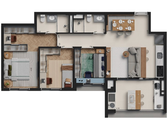Imagem Imóvel com 2 Quartos à Venda, 73 m² em Vila Mariana - São Paulo