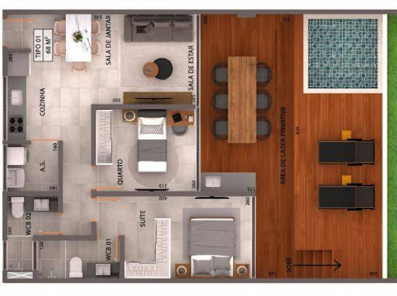 Imagem Apartamento à Venda, 68 m² em Jardim Oceania - João Pessoa Imagem Apartamento à Venda, 68 m² em Jardim Oceania - João Pessoa