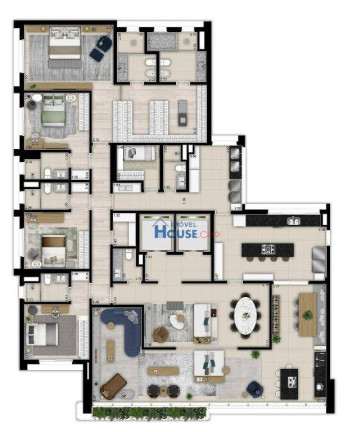Imagem Apartamento com 4 Quartos à Venda, 346 m² em Alto De Pinheiros - São Paulo Imagem Apartamento com 4 Quartos à Venda, 346 m² em Alto De Pinheiros - São Paulo