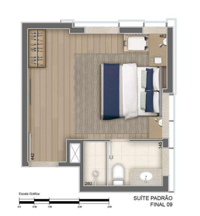 Imagem Apartamento com 1 Quarto à Venda, 23 m² em Higienópolis - Porto Alegre