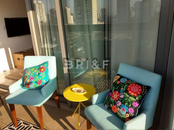 Imagem Apartamento com 1 Quarto para Alugar, 41 m² em Brooklin - São Paulo