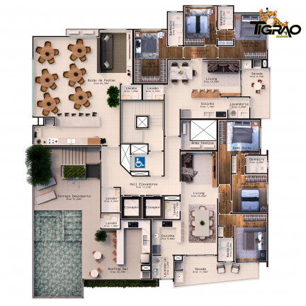 Imagem Apartamento com 3 Quartos à Venda, 105 m² em Gravatá - Navegantes