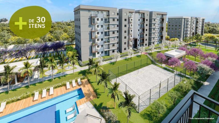 Imagem Apartamento com 2 Quartos à Venda, 46 m² em Jardim Hubert - Indaiatuba