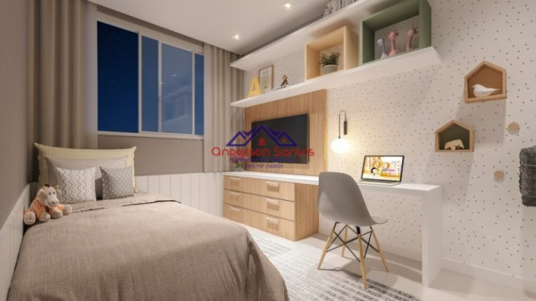 Imagem Apartamento com 2 Quartos à Venda, 45 m² em Jardim Paraíso - Jacareí