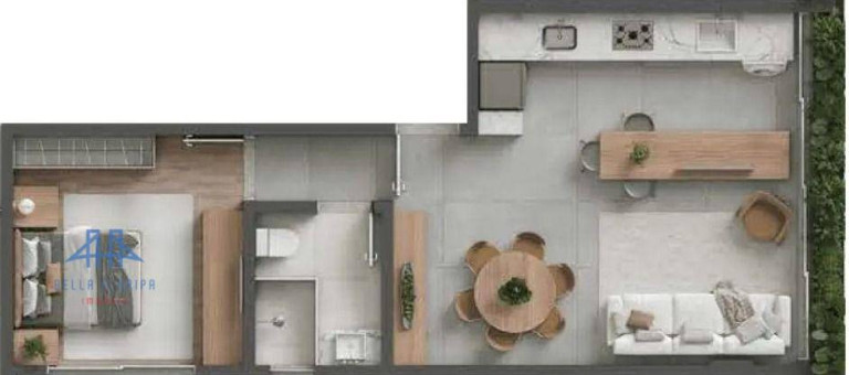 Imagem Apartamento com 1 Quarto à Venda, 47 m² em Córrego Grande - Florianópolis Imagem Apartamento com 1 Quarto à Venda, 47 m² em Córrego Grande - Florianópolis