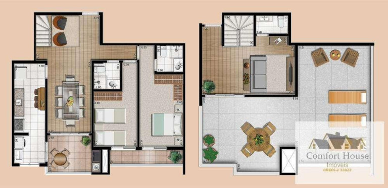 Imagem Cobertura com 2 Quartos à Venda, 184 m² em Santa Maria - São Caetano Do Sul