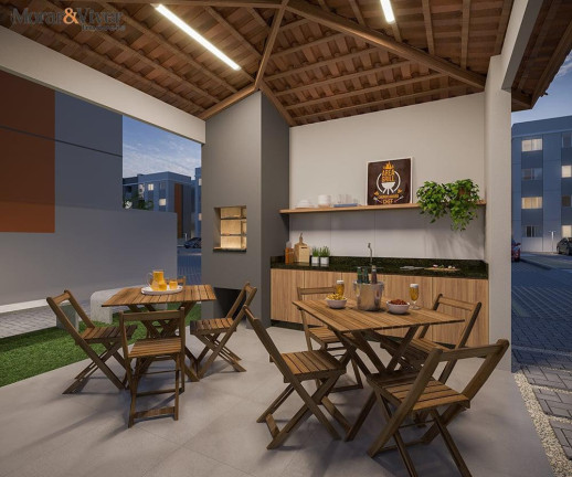 Imagem Apartamento com 2 Quartos à Venda, 45 m² em Vargem Grande - Pinhais