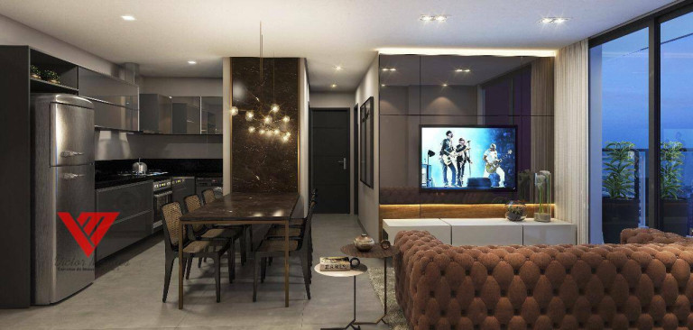 Apartamento com 1 Quarto à Venda, 41 m² em Tambaú - João Pessoa