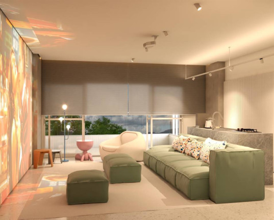 Imagem Apartamento com 1 Quarto à Venda, 41 m² em Forte - Praia Grande