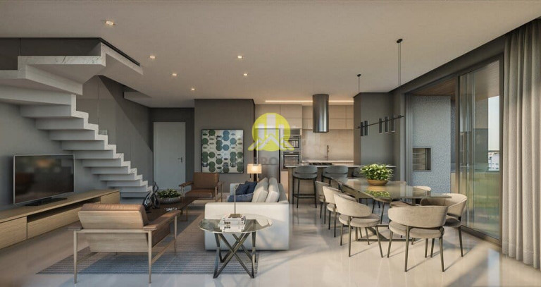 Imagem Apartamento com 3 Quartos à Venda, 94 m² em Cabral - Curitiba