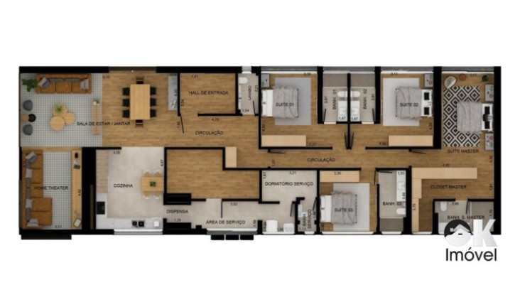 Imagem Apartamento com 4 Quartos à Venda, 253 m² em Higienópolis - São Paulo Imagem Apartamento com 4 Quartos à Venda, 253 m² em Higienópolis - São Paulo