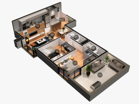 Imagem Apartamento com 2 Quartos à Venda, 65 m² em Centro - Canela Imagem Apartamento com 2 Quartos à Venda, 65 m² em Centro - Canela