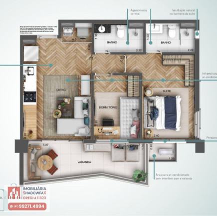 Imagem Apartamento à Venda, 54 m² em Brooklin - São Paulo Imagem Apartamento à Venda, 54 m² em Brooklin - São Paulo