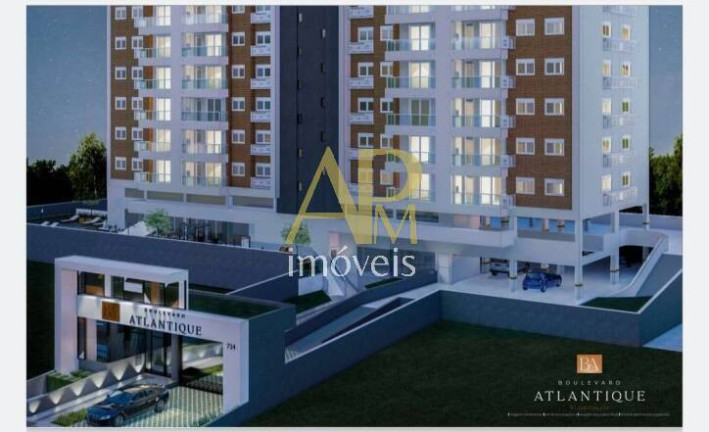 Apartamento com 1 Quarto à Venda, 57 m² em Barreiros - São José