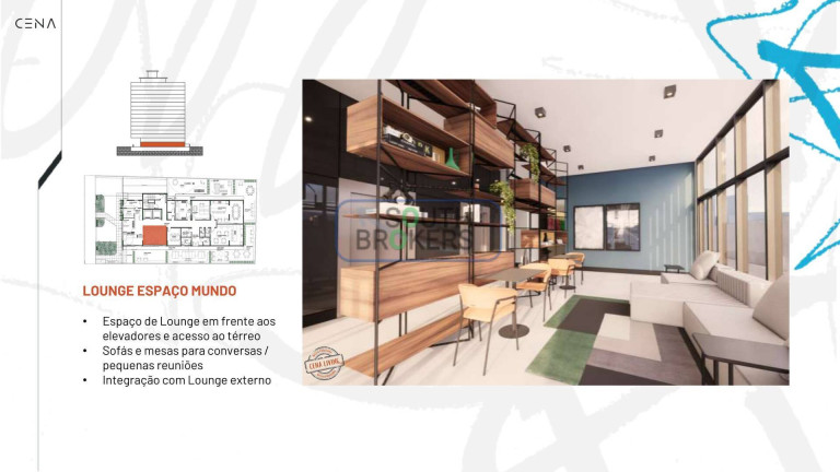 Imagem Apartamento com 2 Quartos à Venda, 21 m² em Centro - Curitiba Imagem Apartamento com 2 Quartos à Venda, 21 m² em Centro - Curitiba