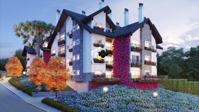 Apartamento com 2 Quartos à Venda, 79 m² em Vila Suíça - Gramado