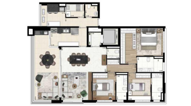 Imagem Imóvel com 3 Quartos à Venda, 158 m² em Paraiso - São Paulo