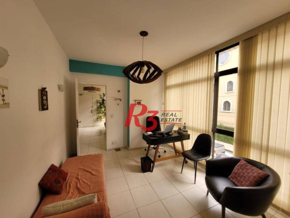 Sala Comercial à Venda, 55 m² em Gonzaga - Santos
