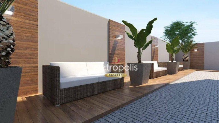 Imagem Apartamento com 2 Quartos à Venda, 54 m² em Vila Metalúrgica - Santo André