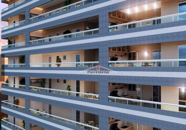 Imagem Apartamento com 2 Quartos à Venda, 76 m² em Canto Do Forte - Praia Grande