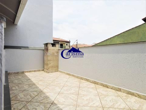 Imagem Sobrado com 3 Quartos para Alugar, 209 m² em Vila Camilópolis - Santo André
