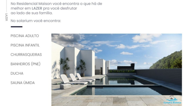 Apartamento com 2 Quartos à Venda, 69 m² em Praia Grande - Ubatuba