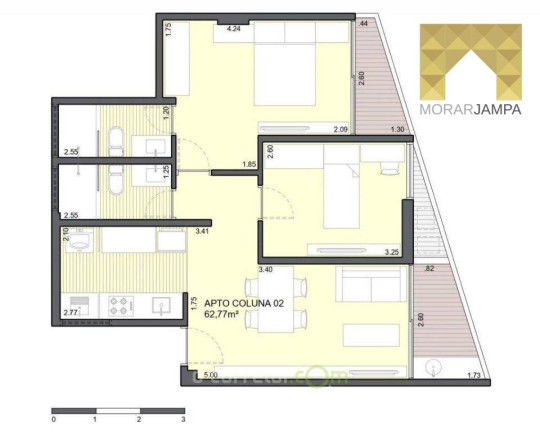 Imagem Apartamento com 2 Quartos à Venda, 62 m² em Intermares - Cabedelo