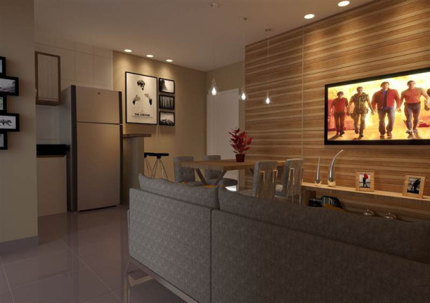 Imagem Apartamento com 2 Quartos à Venda, 64 m² em Guilhermina - Praia Grande